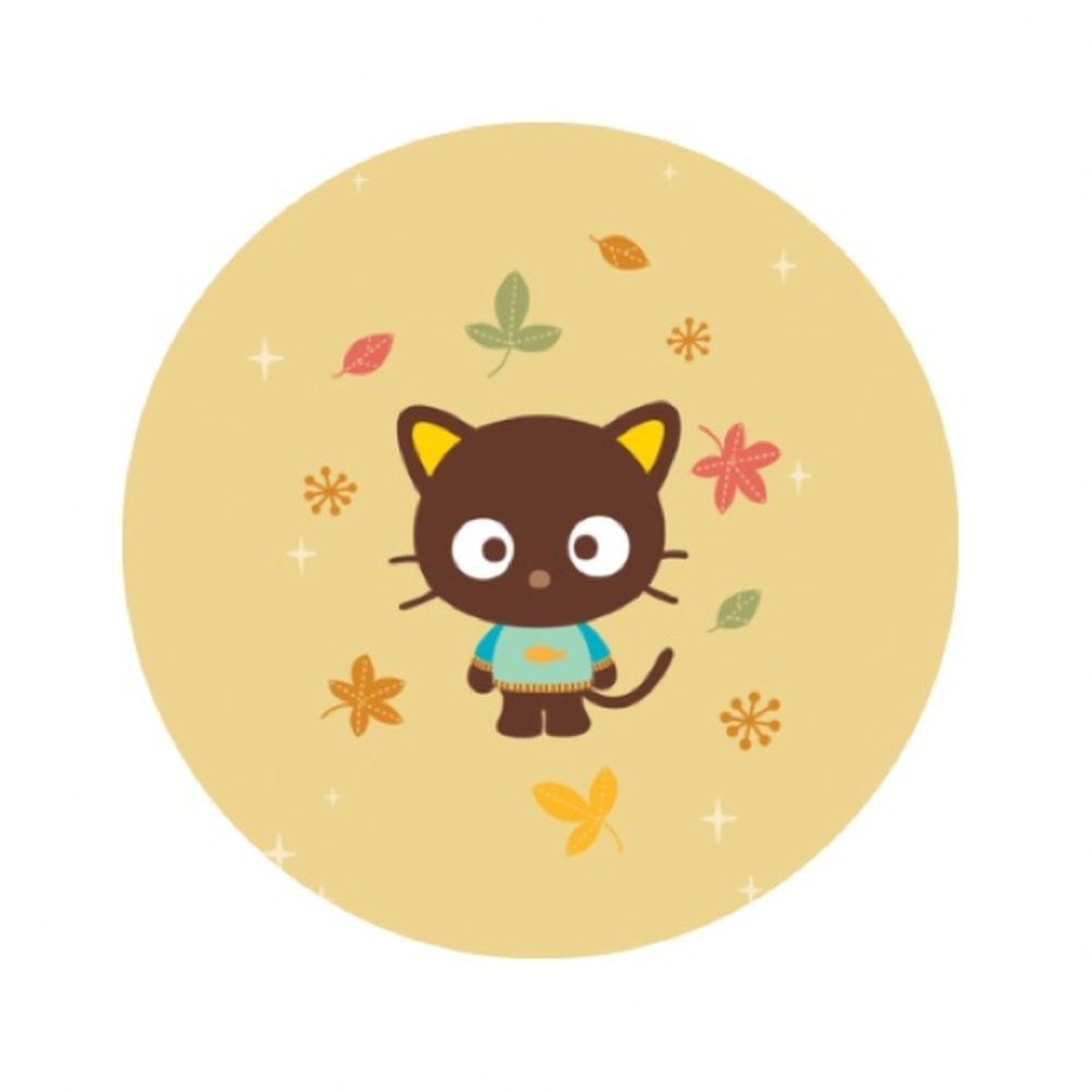 Fall Chococat Button